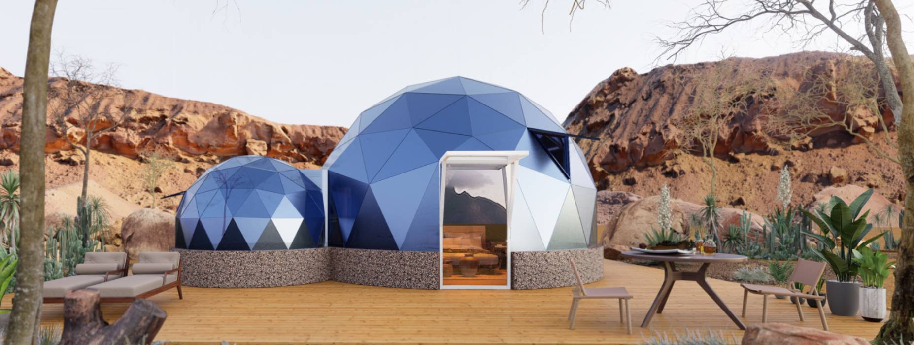 翼城县球形智能光伏玻璃星空房